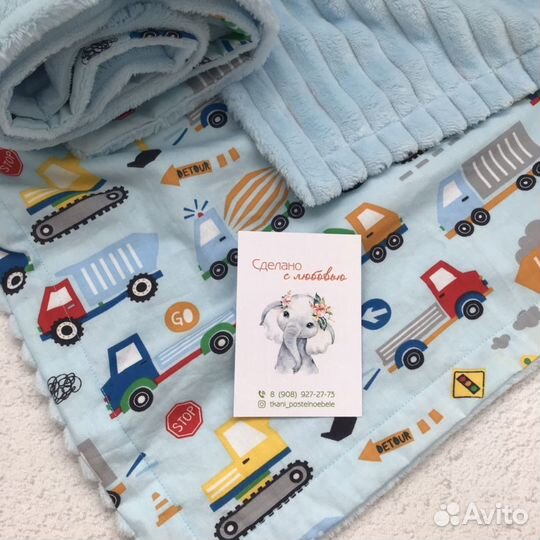 Шью на заказ постельное белье, пледы из плюша