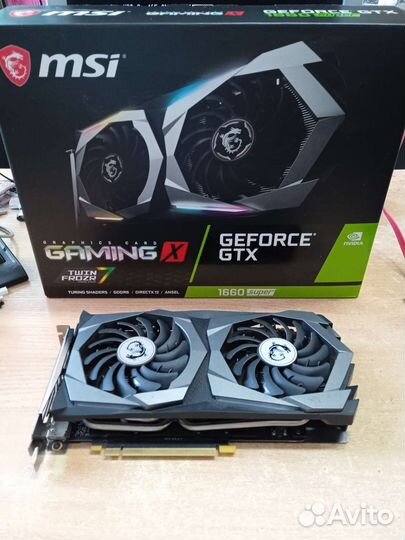 MSI GeForce GTX 1660 Super Gaming X