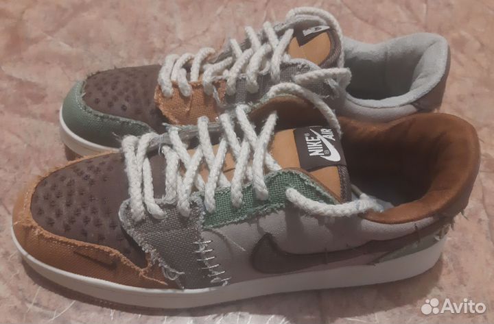 Кроссовки Nike Jordan 1 low Vodoo