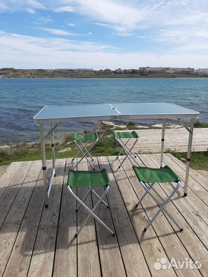 Стол туристический складной со стульями