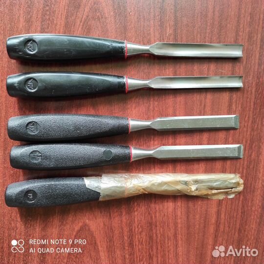 Стамески лмз Новые СССР прямые и полукруглые