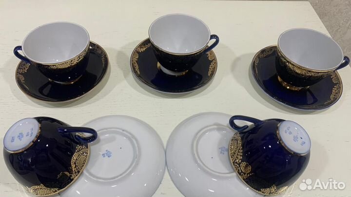 Чайная пара лфз cobalt