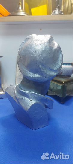 Бюст Фидель Кастро силумин ленинград редкость