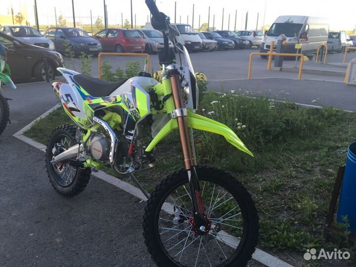 Питбайк Motoland MX125 зеленый