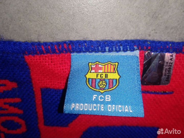 Шарф футбольный Новый Оригинал из Барселоны