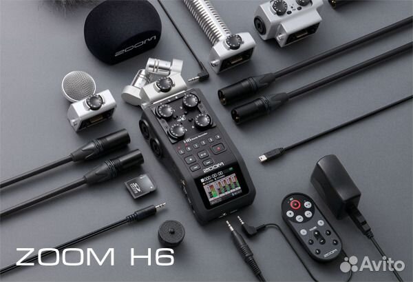 Аудиорекордер zoom H6