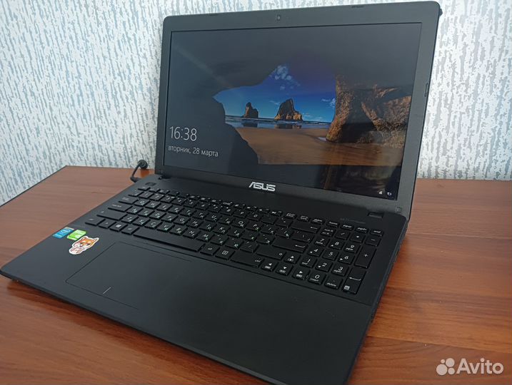 Ноутбук asus x552m для учебы и игр