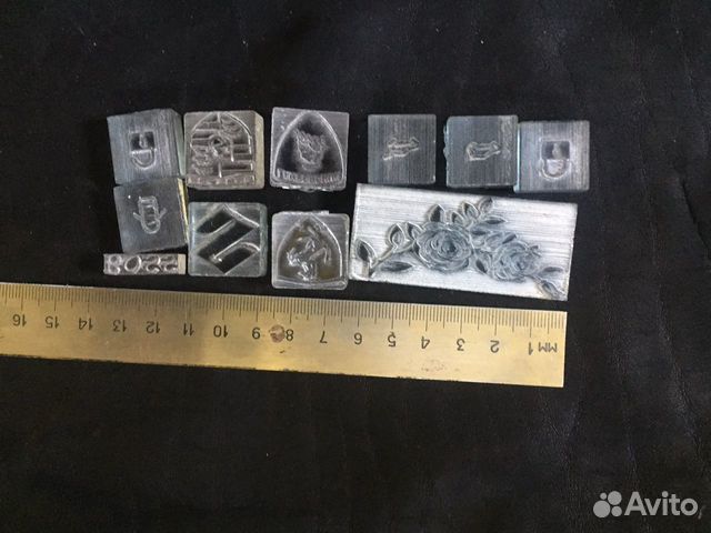 Клише по коже растительного дубления