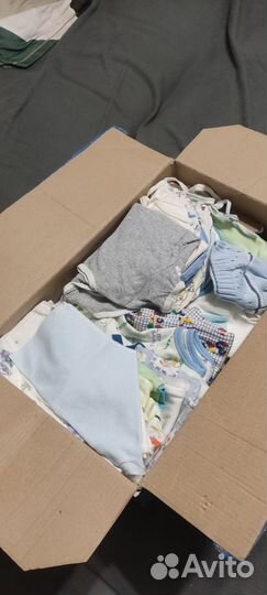 Продам детские вещи коробками