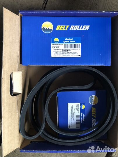 Комплект приводнового ремня+2 ролика AMD kitbr 125