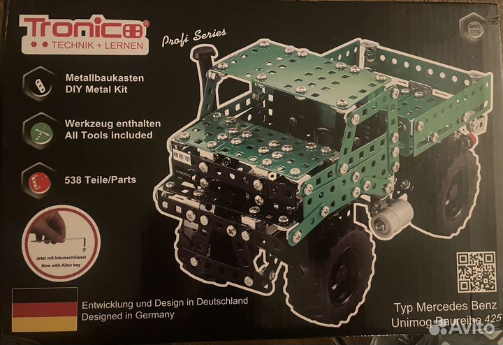 Металлический конструктор Mercedes Benz BR425