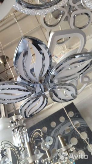 Люстры светодиодные в зал спальни