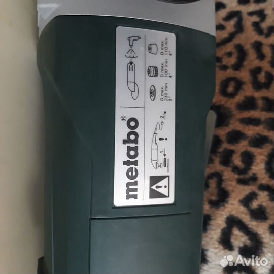 Ушм болгарка Metabo 230