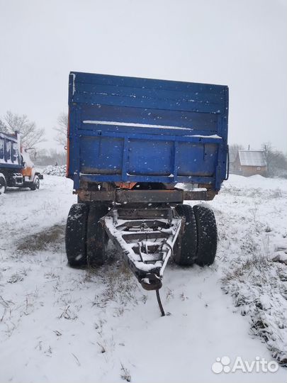 Прицеп самосвальный ГКБ 8527, 1982