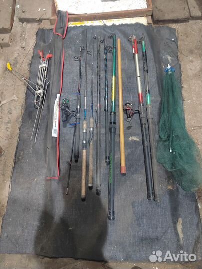 Спининги и удочки