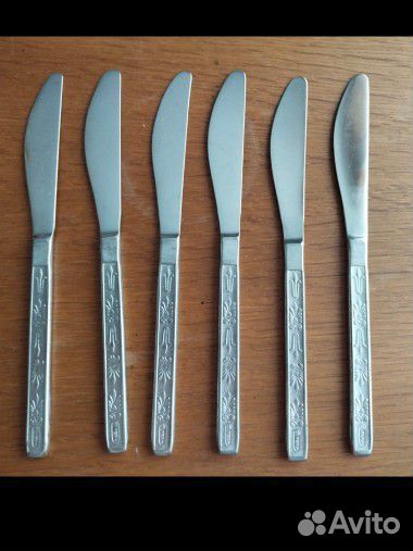 Ложки Мельхиор, ножи