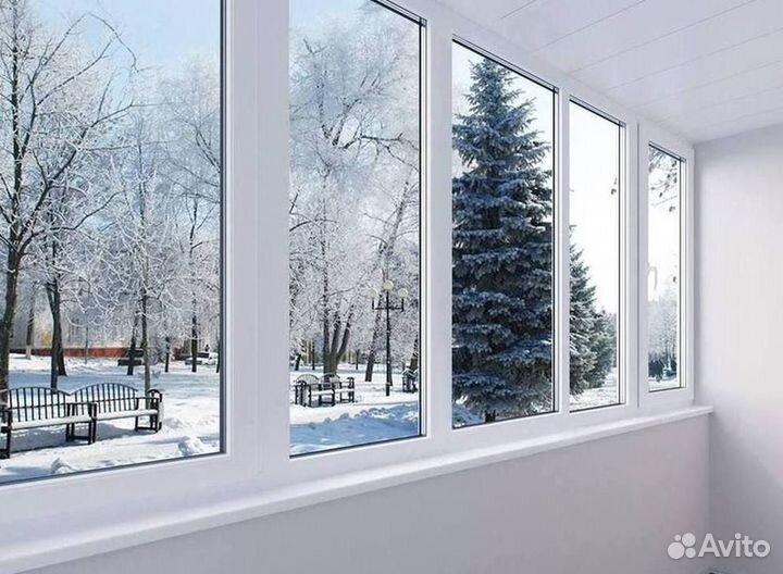 Окна и балконы новые