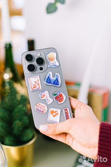 3D стикеры на телефон опт от 50 штук