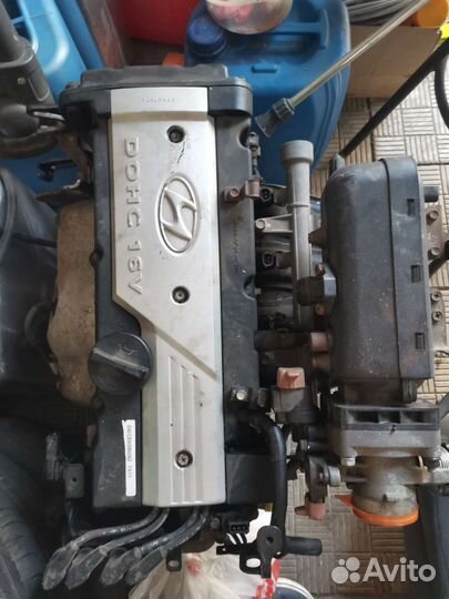 Двигатель на hyundai accent 1.5 16 клапанов