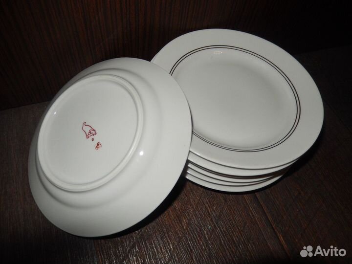 Наборы пирожковых тарелок, СССР