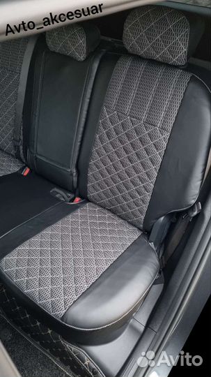 Чехлы Киа Спортейдж 5 / Kia Sportage 5 Комбиниров