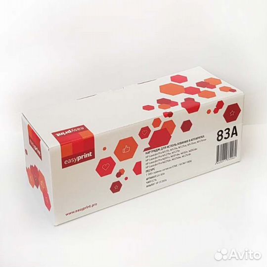 42086 Картридж EasyPrint LH-83A для HP LJ Pro M125nw, M1