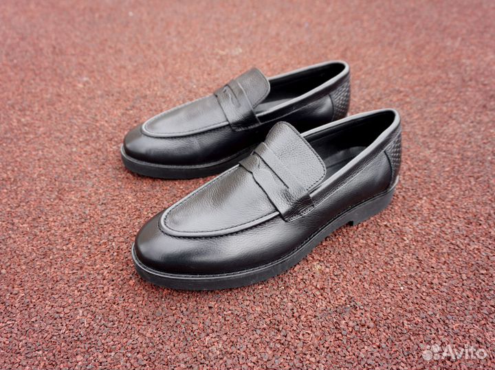 Лоферы туфли натуральная кожа новые