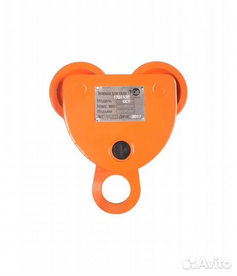 Тележка для тали TOR Тип А (GCT) 3,0 т без механизма передвижения (T)