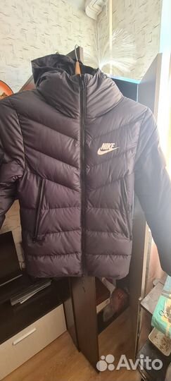 Пуховик зимний мужской nike s