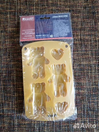 Силиконовые формы для выпечки, шоколада