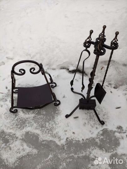 Каминный набор дровница