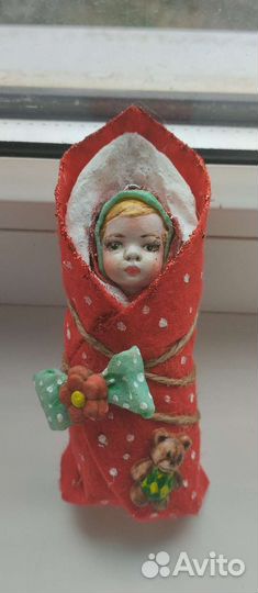 Ватная игрушка
