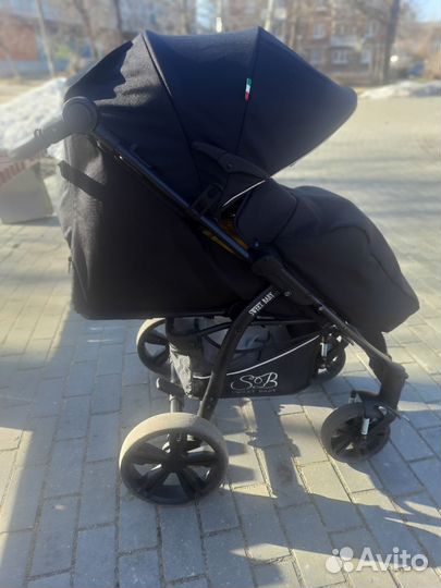 Прогулочная коляска Sweet Baby Carisma Black