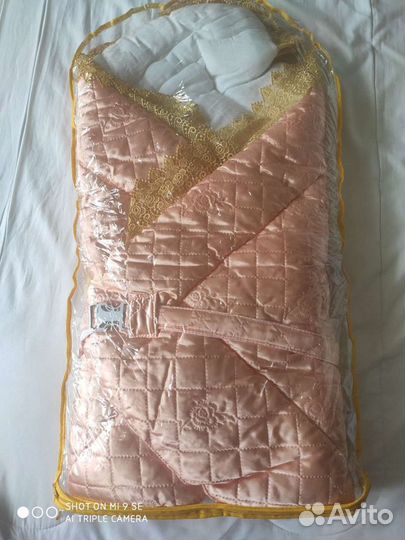 Зимний конверт на выписку