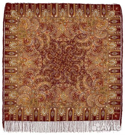 Павловопосадская шаль-платок 