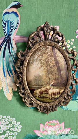 Шелкография бронза 17/9 см