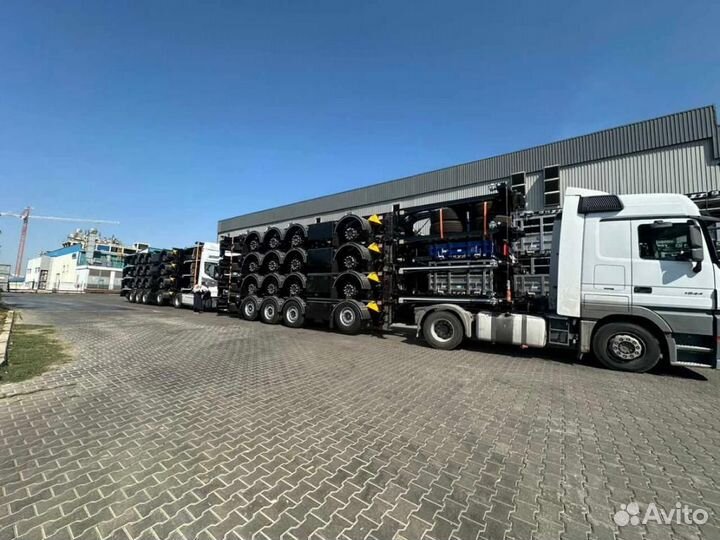 Полуприцеп контейнеровоз Donat Trailer DNT3, 2023