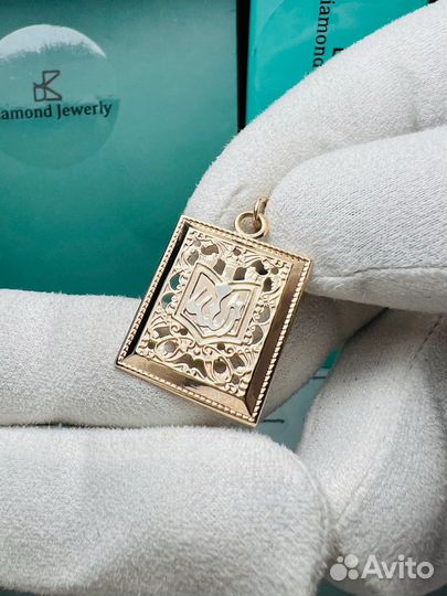 Золотая подвеска