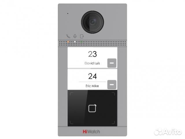 Вызывная панель видеодомофона IP 2 Мп HiWatch VDP