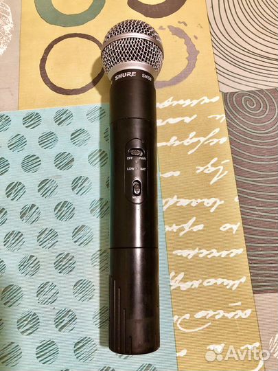 Радиомикрофон shure sm58 usa