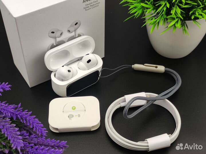 Беспроводные наушники с сенсорным дисплеем