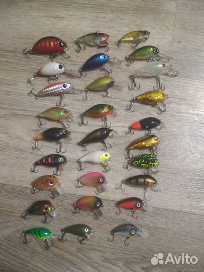 Воблеры кренки/минноу