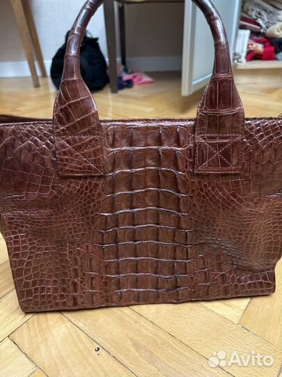 Сумка крокодиловая кожа вьетнам