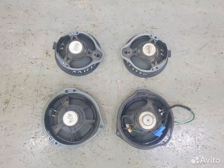 Динамики передние задние Mercedes W212 E