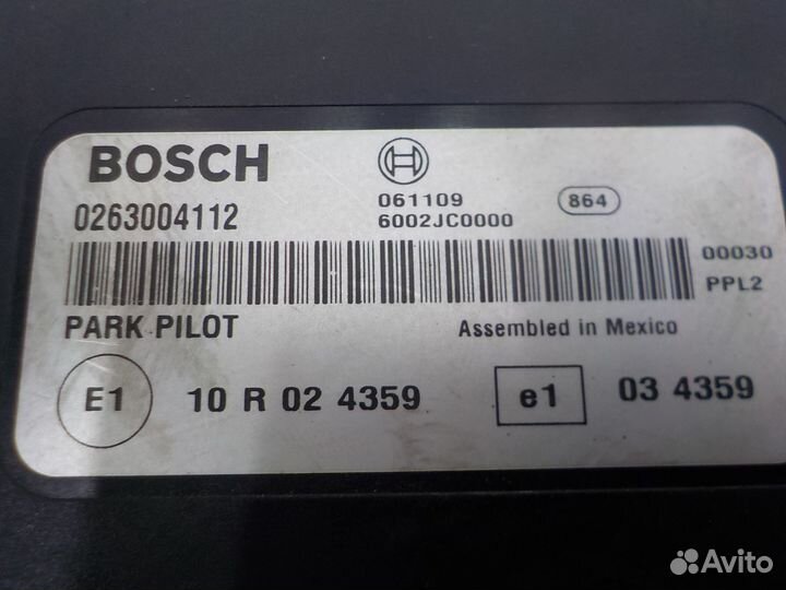 Блок управления парктрониками Ford Mondeo IV 2007