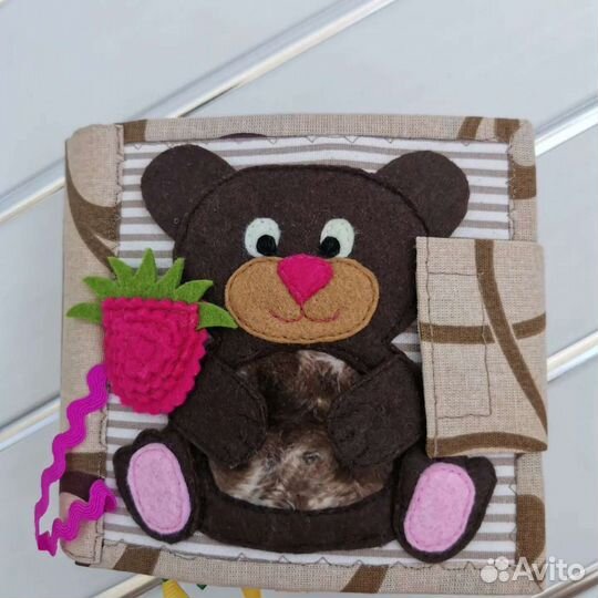 Развивающая книжка из фетра