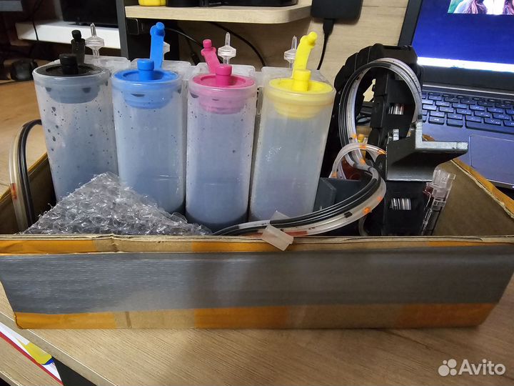 Цепная система снпч для hp t520