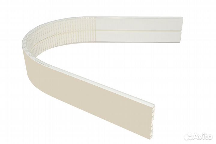Цоколь пвх арочный универсальный Алебастр белый