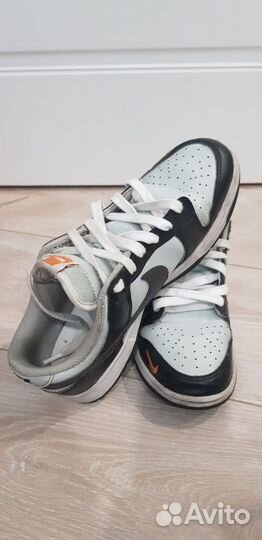 Кроссовки Nike Dunk Low Grey/Black