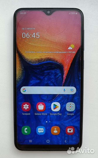 Смартфон Samsung Galaxy A10